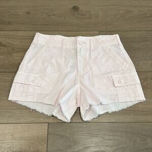 AMERICAN EAGLE Light Pink 90's Boyfriend Stretch High Rise Cotton Shorts Size 00